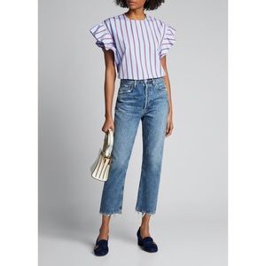 Agolde Riley Jeans in Frequency, size 25